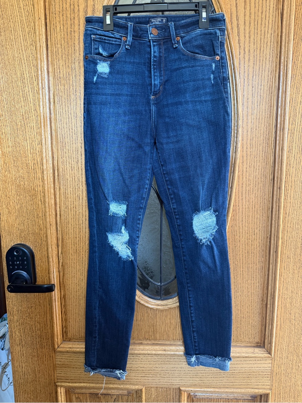 Abercrombie & Fitch Simone High-Rise Ankle Skinny Jeans 26/2L